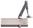 Hydraulic door closer without cover plate