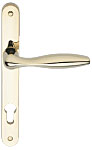 Ergo lever on narrow stile long plate